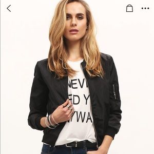Shein bomber jacket